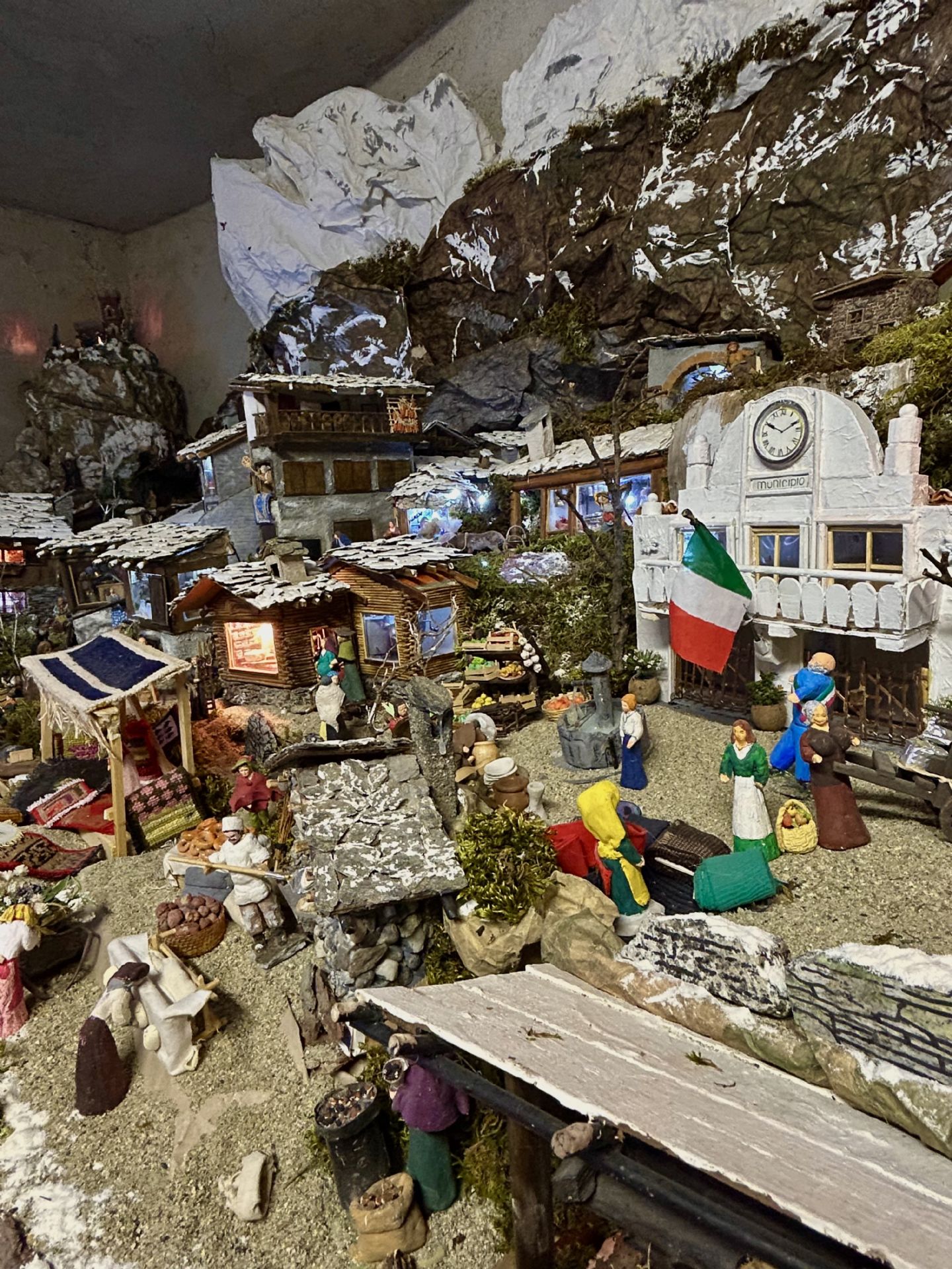 Scorcio del presepe
