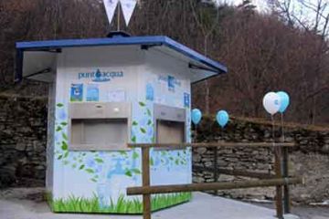 Nuovo metodo di pagamento per il prelievo dell&#39;acqua frizzante dal punto acqua Smat